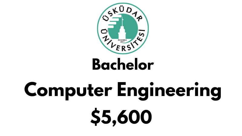 Bachelors of Computer Engineering (BSc) in at Uskudar University: $5,600/year (After Scholarship)