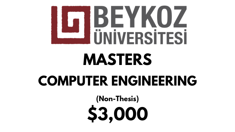 Master of Science - Computer Engineering (Non-Thesis) at Beykoz University: Tuition: $3,000 USD Entire Program (After Scholarship)