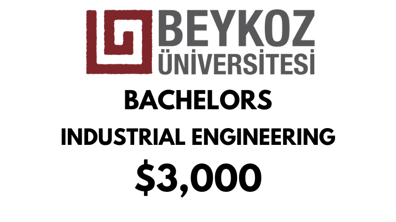Bachelors of Science (BSc) in Industrial Engineering at Beykoz University: $3,000/year (After Scholarship)