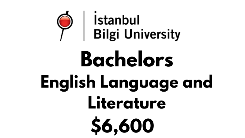 Bachelors of Arts (BA) in English Language & Literature at Istanbul Bilgi University: $6.600/year (After Scholarship)