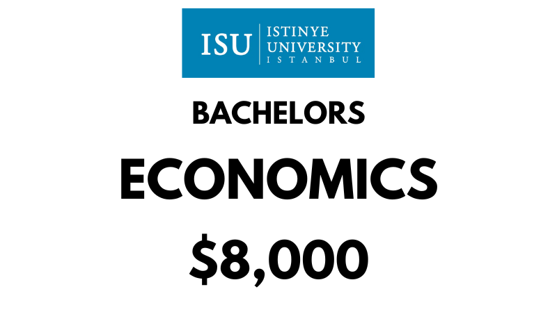 Bachelor of Economics at Istinye University: Tuition Fee: $8,000/year