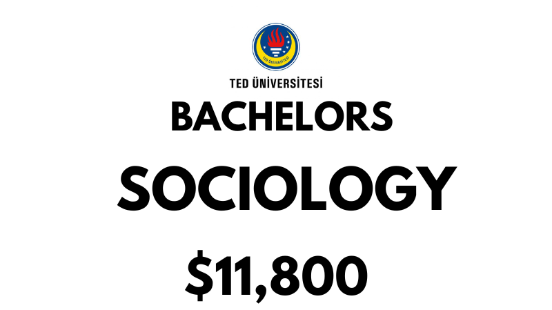 Bachelors of Science (BSc) in Sociology at TED University: $11,800/year (Scholarship Available)