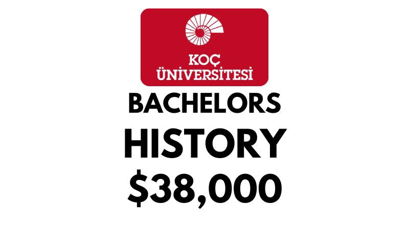 Bachelor of History at Koc University: Tuition Fee: $38,000/year (Scholarship Available)