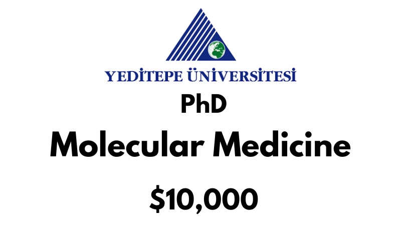 Doctoral - PhD in Molecular Medicine at Yeditepe University: Tuition: $10,000 USD Full Program (Scholarship Available)