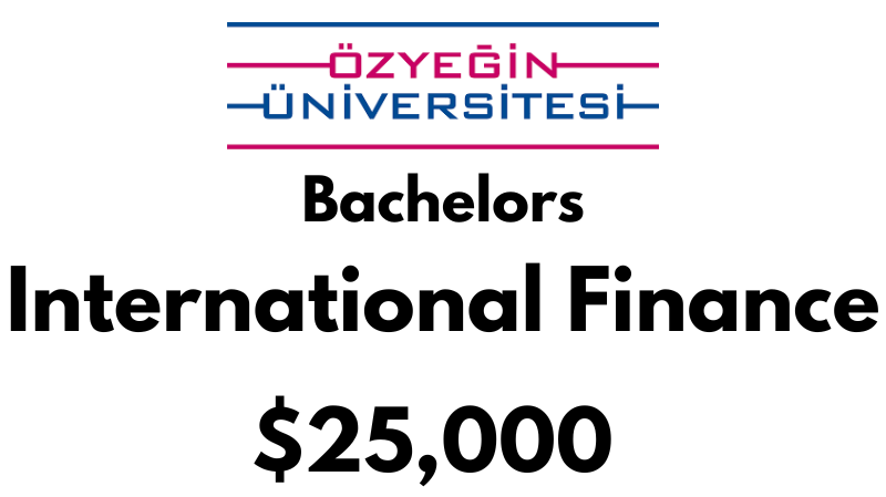 Bachelors of Arts (BA) in International Finance at Ozyegin University: $25,000/year (Scholarship Available)