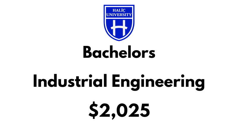 Bachelors of Science (BSc) in Industrial Engineering at Halic University: Tuition Fee: $2,025/Year (After Scholarship)
