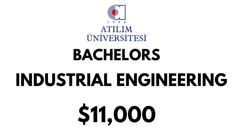 Bachelor of Industrial Engineering at Atilim University: Tuition Fee: $11.000/year (Scholarship Available)