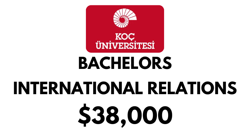 Bachelor of International Relations at Koc University: Tuition Fee: $38,000/year (Scholarship Available)