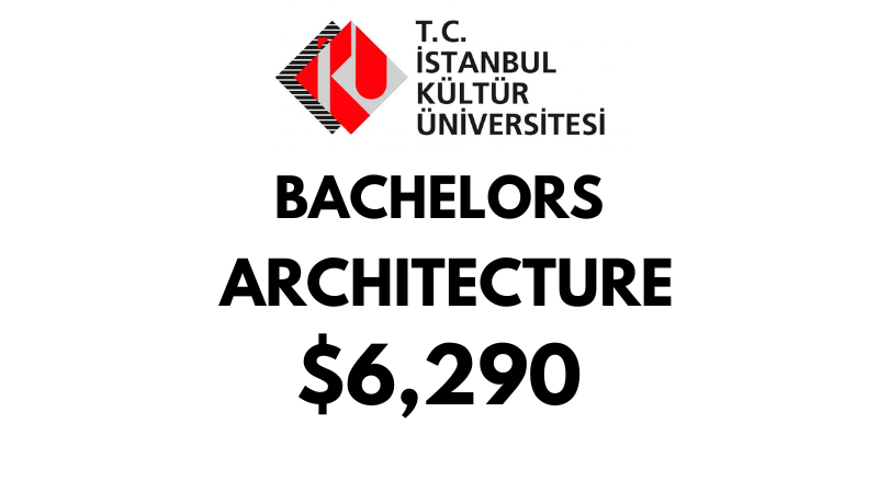 Bachelor of Architecture at Istanbul Kultur University: Tuition Fee: $6,290/year (Scholarship Available)