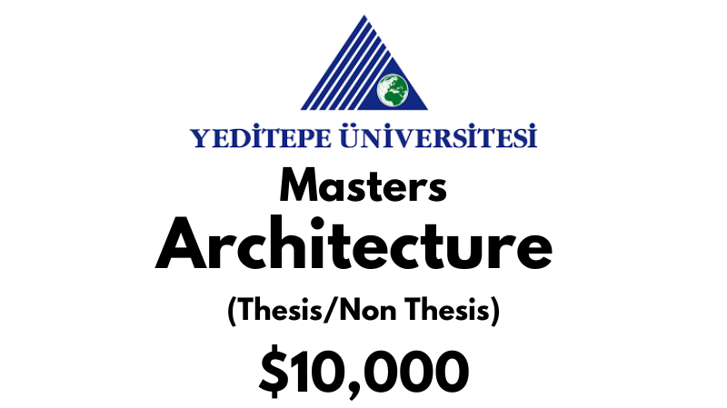 Master of Science - Architecture (Thesis/Non Thesis) at Yeditepe University Tuition Fee: $10,000 USD/Year (Scholarship Available)