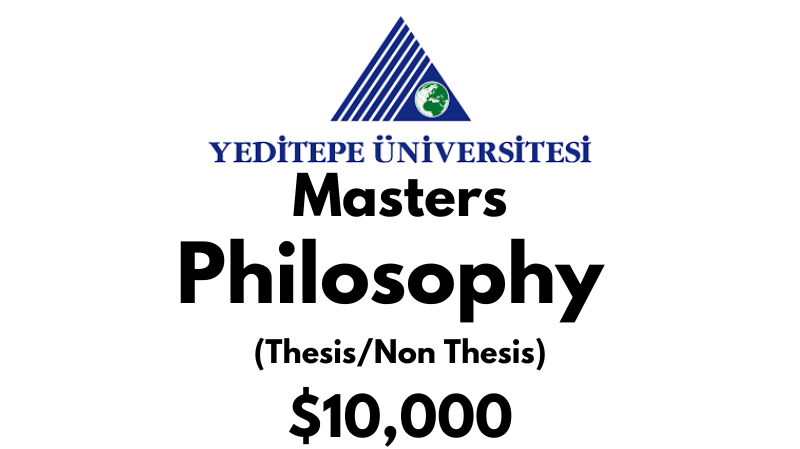Master of Philosophy (Thesis/Non Thesis) at Yeditepe University Tuition Fee: $10,000 USD/Year (Scholarship Available)