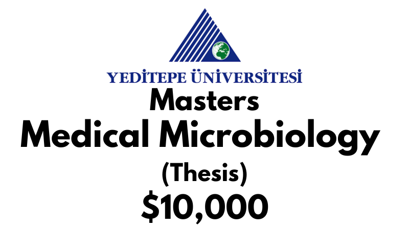 Master of Medical Microbiology (Thesis) at Yeditepe University Tuition Fee: $10,000 USD/Year (Scholarship Available)