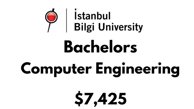 Bachelors of Science (BSc) in Computer Engineering at Istanbul Bilgi University: $7.425/year (After Scholarship)