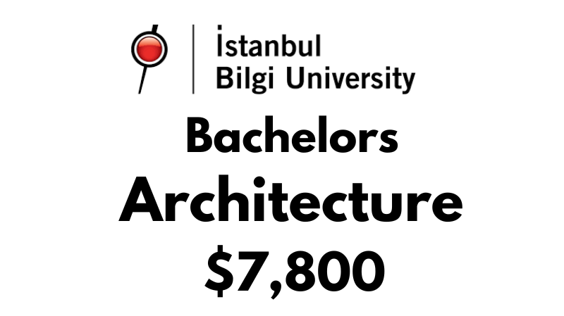 Bachelors in Architecture at Istanbul Bilgi University: $7.800/year (After Scholarship)