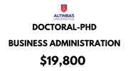 Doctoral - PhD in Business Administration at Altinbas University: $9,900 Entire Program (After Scholarship)