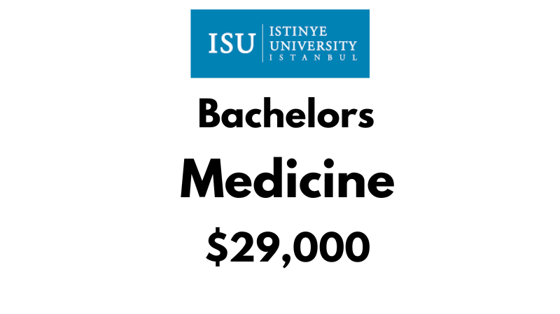 Doctor of Medicine (MD) at Istinye University: Tuition Fee: $29,000/year (After Scholarship)