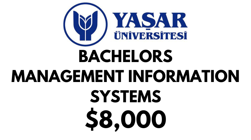 Bachelors of Science (BSc) in Management Information Systems at Yasar University: $8.000/year (Scholarship Available)