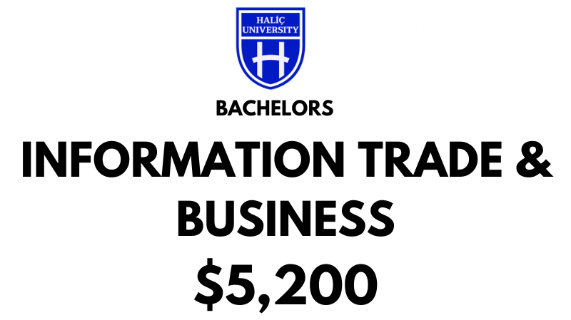 Bachelors of Information Trade and Business at Halic University: Tuition Fee: $5.200/Year (After Scholarship)