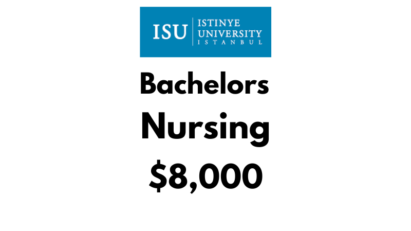 Bachelor of Nursing at Istinye University: Tuition Fee: $8,000/year (After Scholarship)