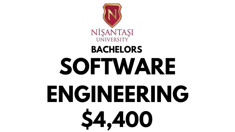 Bachelors in Science (BSc) in Software Engineering at Nisantasi University: Tuition Fee: $4.400/year (After Scholarship)