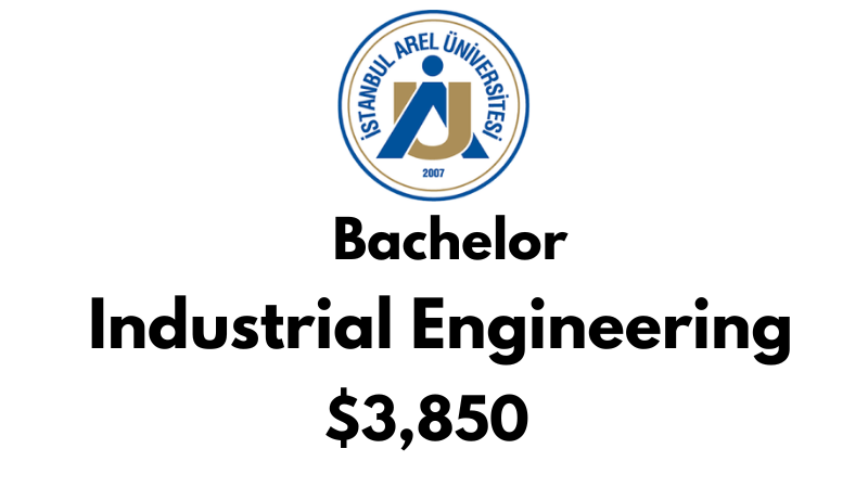 Bachelor of Industrial Engineering at Istanbul Arel University: $3,850/year (After Scholarship)