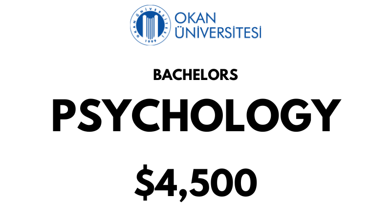 Bachelors of Arts (BA) in Psychology at Istanbul Okan University: Tuition Fee: $4.500/year (After Scholarship)