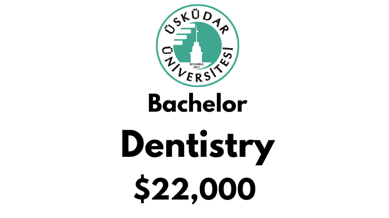 Bachelor of Dentistry (BDS) at Uskudar University: Tuition Fee: $22,000/year (After Scholarship)