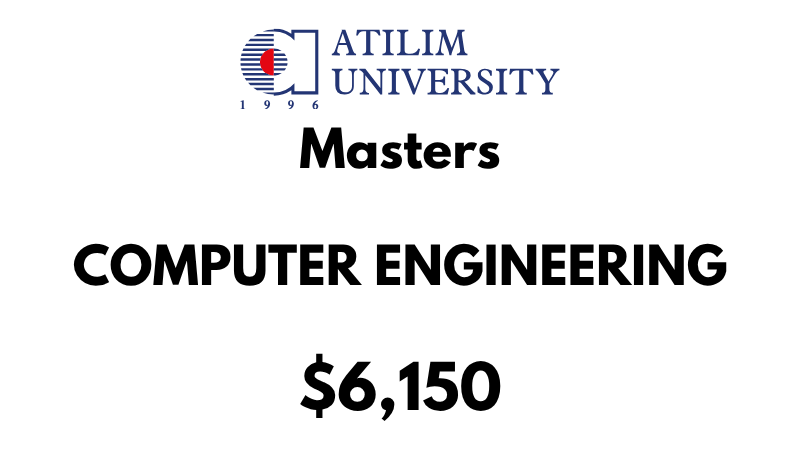 Master of Science - Computer Engineering at Atilim University: Tuition Fee: $6,150 Entire Program (After Scholarship)