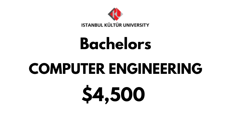 Bachelor of Computer Engineering at Istanbul Kultur University: Tuition Fee: $4,500/year (After Scholarship)