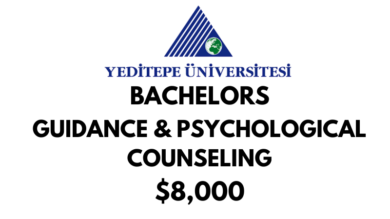 Bachelors of Arts (BA) in Guidance & Psychological Counseling at Yeditepe University Tuition Fee:$8.000/year (After Scholarship)