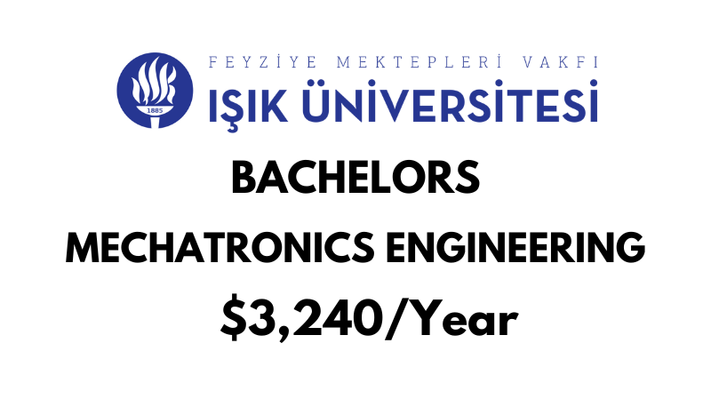 Bachelors of Science (BSc) in Mechatronics Engineering at ISIK Univers ...