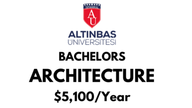 Bachelors of Science (BSc) in Architecture at Altinbas University: $5,100/Year after scholarship