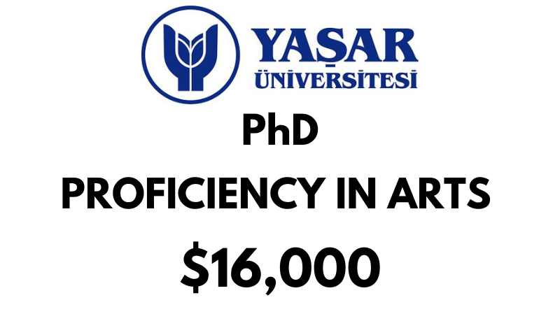 Doctoral - PhD Proficiency in Art at Yasar University: Tuition: $16.000 USD Full Program (Scholarship Available)